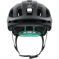 CASCO POC AXION SPIN NERO VERDE FRONTE