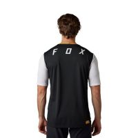 MAGLIA FOX DEFEND AURORA S BLACK WHITE 31030-018-S