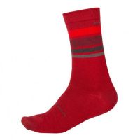 ENDURA MERINO STRIPE SOCKS