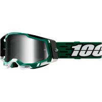 MASCHERA 100% RACECRAFT 2 MILORI MIRROR SILVER LENS