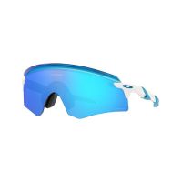 OAKLEY ENCODER POLISHED WHITE PRIZM SAPPHIRE SUNGLASSES OO9471-0536