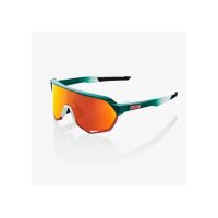 100% S2 BORA HANSGROHE TEAM METALLIC MATTE WHITE HYPER RED SUNGLASSES