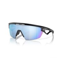 OAKLEY SPHAERA MATTE BLACK PRIZM DEEP WATER POLARIZED SUNGLASSES OO9403-0536 