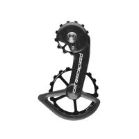 CERAMIC SPEED OSPW GEAR CAGE WITH 11S CARBON PULLEYS BLACK SHIMANO 8000