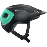 CASCO POC AXION SPIN NERO VERDE PROFILO