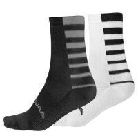CALZE ENDURA COOLMAX STRIPE II BLACK