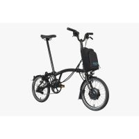BICI PIEGHEVOLE BROMPTON C-LINE M6L ELECTRIC BLACK