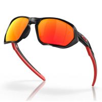 OCCHIALI OAKLEY PLAZMA MATTE BLACK W/PRIZM RUBY OO9019-1159