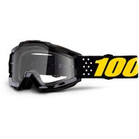 MASCHERA 100% ACCURI PISTOL CLEAR LENS