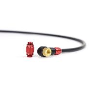 RACCORDO POMPE DA TERRA LEZYNE ABS1 PRO HP CHUCK RED