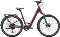 BICI CANNONDALE MAVARO NEO SL2 LOW STEPTHRU LG BLK CHERRY C68202U20LG