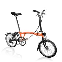 BROMPTON C-LINE FIRE CORAL 2 SPEED FOLDING BIKE