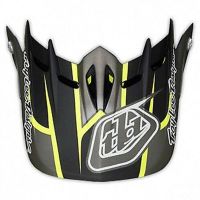 TROY LEE DESIGNS D2 VISOR TURBO MATTE GRAY