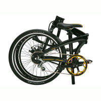 Bicicletta Pieghevole DAHON IOS S9 Sabble Nera