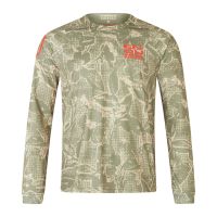 MAGLIA ENDURA GRID FLORAL LTD PRINTED L/S TEE
