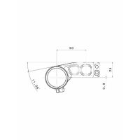 ATTACCO MANUBRIO BCA XC CORTO 31.8 50 MM -12 DEG