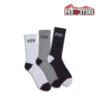 FOX CREW SOCKS 3-PACK