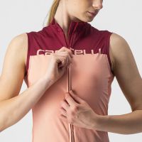 MAGLIA CASTELLI VELOCISSIMA SENZA MANICHE DONNA