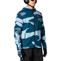 GIACCA FOX RANGER TECH FLEECE JACKET S BLU CAMO 26142-360-S