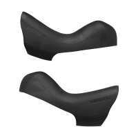 PAIR OF SHIMANO ULTEGRA ST-R8020 LEVER HOODS — BLACK