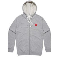 FELPA SANTA CRUZ ZIP HOODIE L GREY 53-20962-04-002