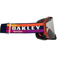 MASCHERA OAKLEY AIRBRAKE MX TROY LEE DESIGNS GOGGLE SERIES NAVY SUNRISE CLEAR