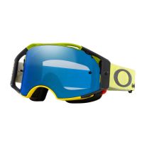 OAKLEY AIRBRAKE TROY LEE DESIGNS PAINTED YELLOW W BLACK ICE MASK OO7107-19