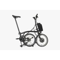 BICI PIEGHEVOLE BROMPTON C-LINE M6L ELECTRIC BLACK