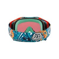 MASCHERA OAKLEY AIRBRAKE TROY LEE DESIGNS SERIES JUNGLE/BLUE W/PRIZM TRAIL TORCH