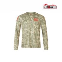 MAGLIA ENDURA GRID FLORAL LTD PRINTED L/S TEE