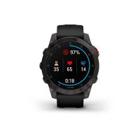 OROLOGIO GARMIN EPIX 2 SAPPHIRE NERO TITANIUM CON CINTURINO NERO