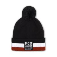 BERRETTO FOX FRACTURE POM BEANIE
