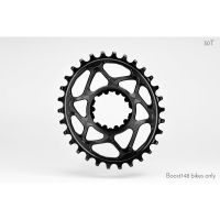 CORONA OVALE ABSOLUTE BLACK SRAM DM BOOS