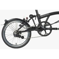 BICI PIEGHEVOLE BROMPTON C-LINE M6L ELECTRIC BLACK
