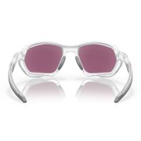 OCCHIALI OAKLEY PLAZMA MATTE CLEAR LENTE PRIZM ROAD JADE OO9019-1659