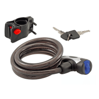LUCCHETTO WAG CAVO SPIRALE SPIRAL 12-1500 MM