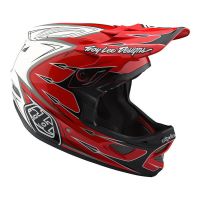Casco TLD D3 Corona Comp XL Rosso/bianco