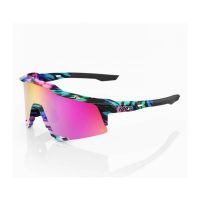 OCCHIALI 100% SPEEDCRAFT PETER SAGAN LE SOFT TACT DYE LENTE VIOLA MULTILAYER