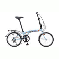 Bicicletta Pieghevole DAHON SUV D6 Flagstone azzurra