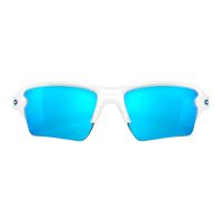 OCCHIALI OAKLEY FLAK 2.0 XL PRIZM SAPPHIRE POLISHED WHITE OO9188-9459