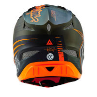Casco TLD D3 Comp Berzerk VERDE/ARANCIO