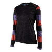 MAGLIA TROY LEE DESIGNS DONNA A MANICHE LUNGHE LILIUM RUGBY
