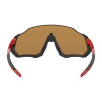 OCCHIALI OAKLEY FLIGHT JACKET MTBLK/RDLNE W/PRIZMRBY POL OO9401-0837