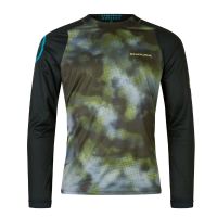 ENDURA PIXEL CLOUD L/S TEE LTD JERSEY