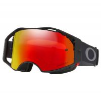 MASCHERA OAKLEY AIRBRAKE BLACK/GUNMETAL PRIZM MX TRAIL TORCH OO7107-01