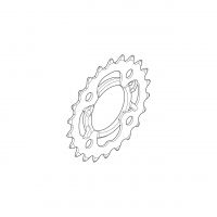 SHIMANO ACERA 28T CHAINRING WITH CHAIN PROTECTION