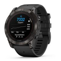 OROLOGIO GARMIN FENIX 7X PRO SAPPHIRE SOLAR EDITION CARBON GRAY DLC TITANIUM