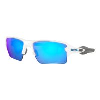 OCCHIALI OAKLEY FLAK 2.0 XL PRIZM SAPPHIRE POLISHED WHITE OO9188-9459