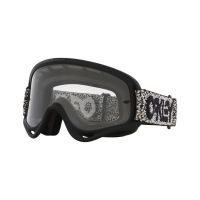 MASCHERA OAKLEY O-FRAME MX GREY CRACKLE W CLEAR OO7029-74