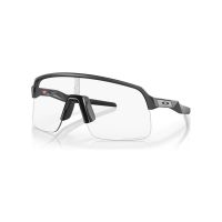 OAKLEY SUTRO LITE MATTE CARBON W/CLEAR SUNGLASSES WITH PHOTOCHROMIC LENS